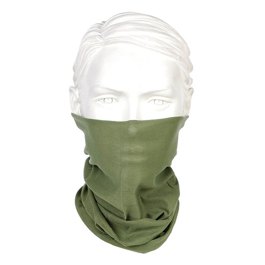 Bandana Multifuncțional Face Wrap Verde - Versatilitate Tactică Supremă