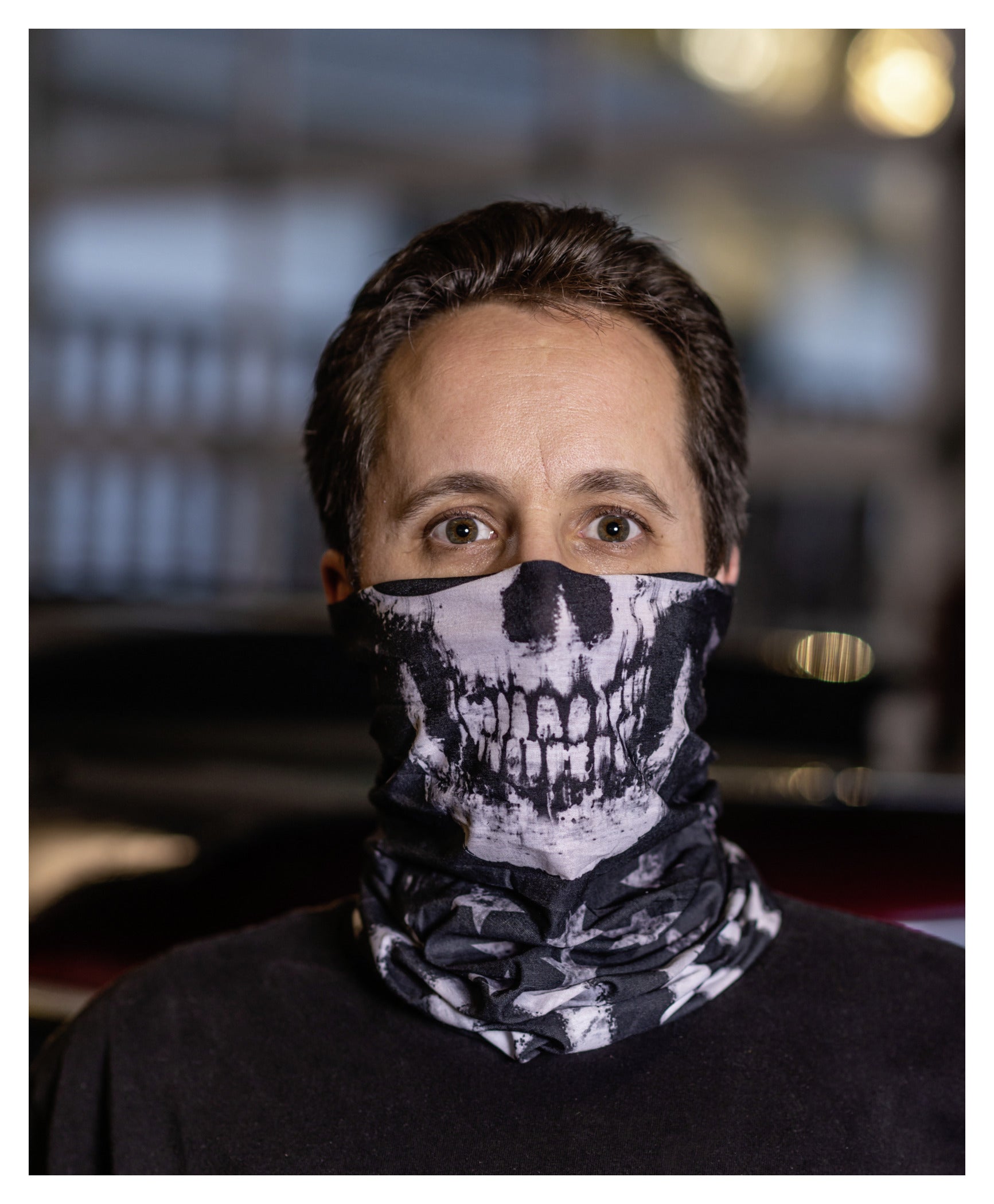 Bandană Multifuncțională American Skull Lethal Threat - Protecție & Stil