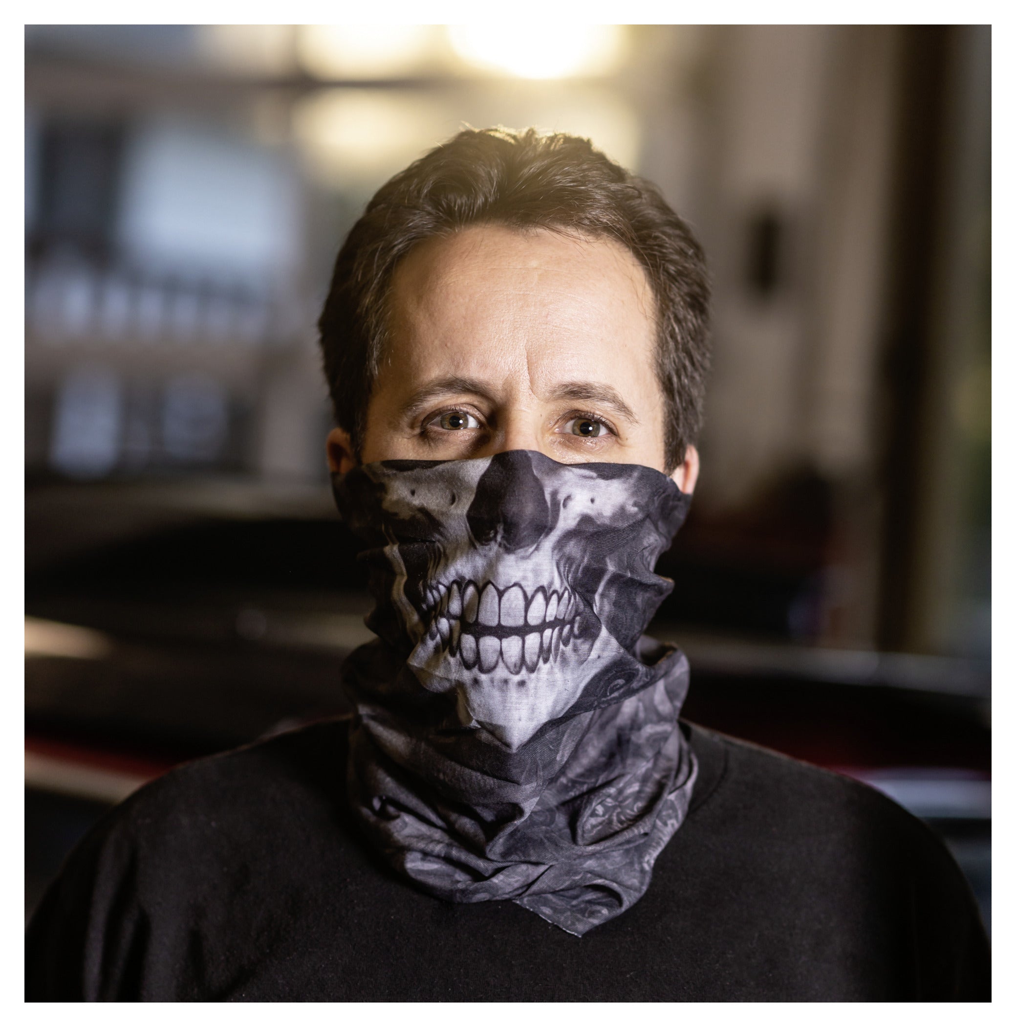 Bandană Multifuncțională Black Skull Lethal Threat - Protecție & Stil