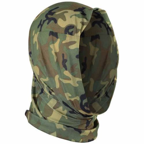 Bandana Multifunctionala Camuflaj Woodland