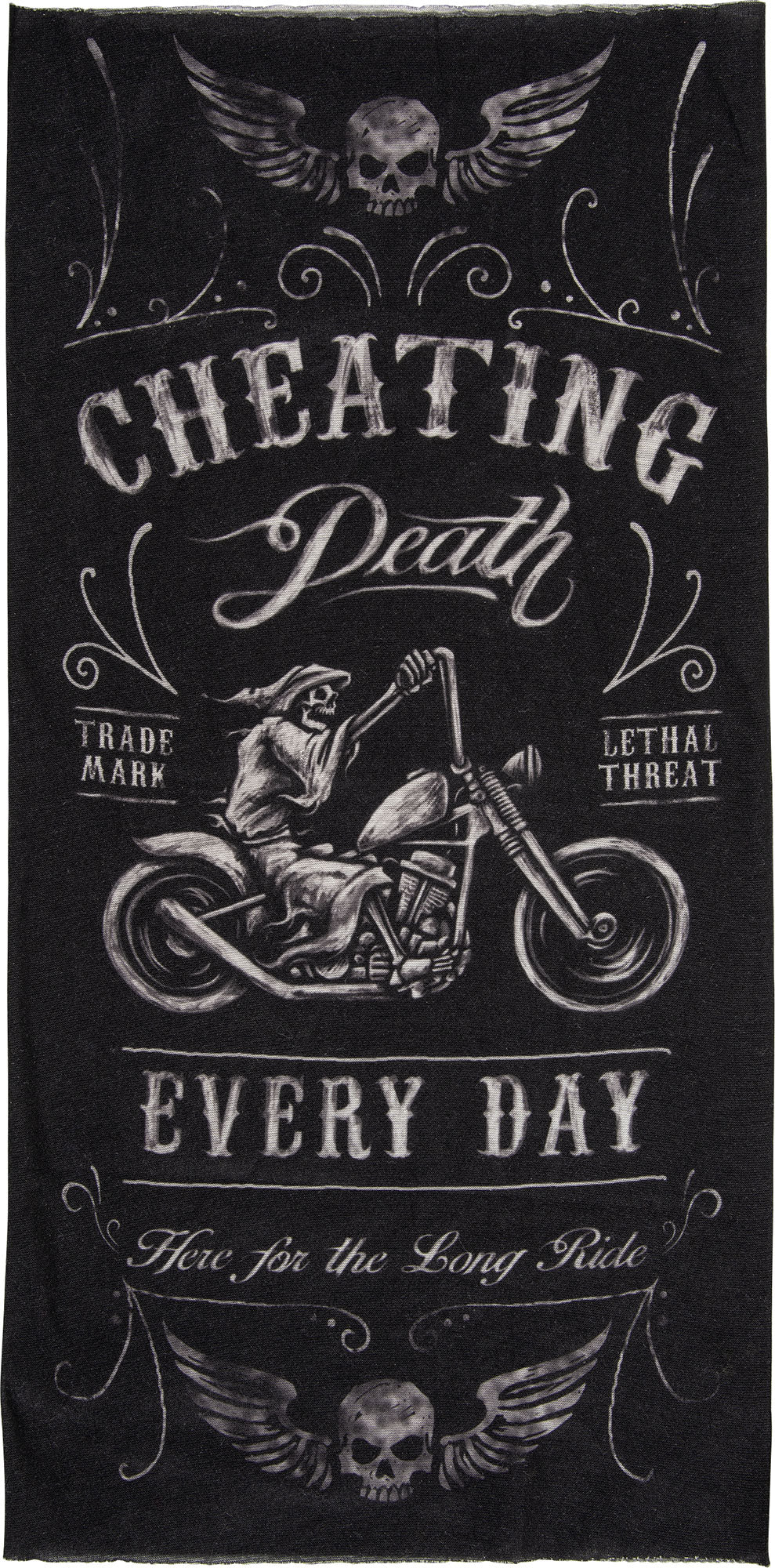 Bandană Multifuncțională Cheating Death Lethal Threat - Protecție Vânt