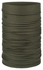 Bandană Multifuncțională Coolnet UV Solid Khaki Buff - Protecție Solară UPF 50