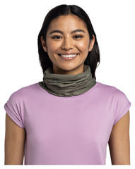 Bandană Multifuncțională Coolnet UV Solid Khaki Buff - Protecție Solară UPF 50