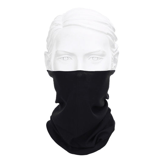 Bandana Multifuncțională Face Wrap Negru - Versatilitate Tactică Maximă