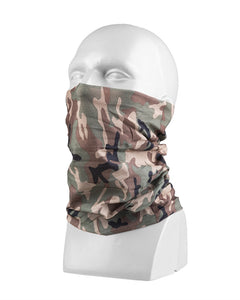 Bandană Multifuncțională Mil-Tec – 100% Poliester, 50 x 24 cm, Woodland