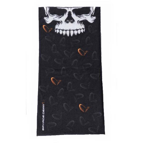 Bandană Multifuncțională Skull Savage Gear - Protecție UV, Respirabilă