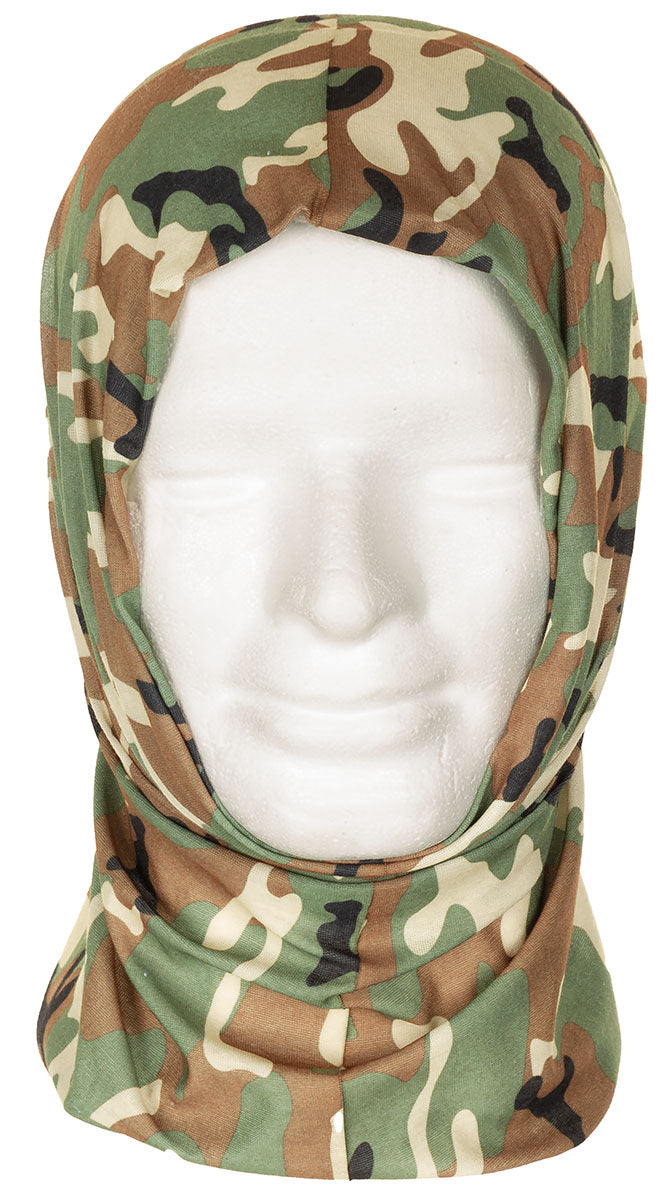 Bandană Multifuncțională Woodland MFH - 100% Poliester, 50x25cm