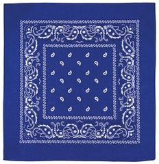 Bandană Paisley Albastru MFH - 100% Bumbac, 55x55 cm