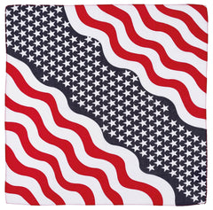 Bandană Stars and Stripes MFH - Bumbac 100%, 55x55 cm