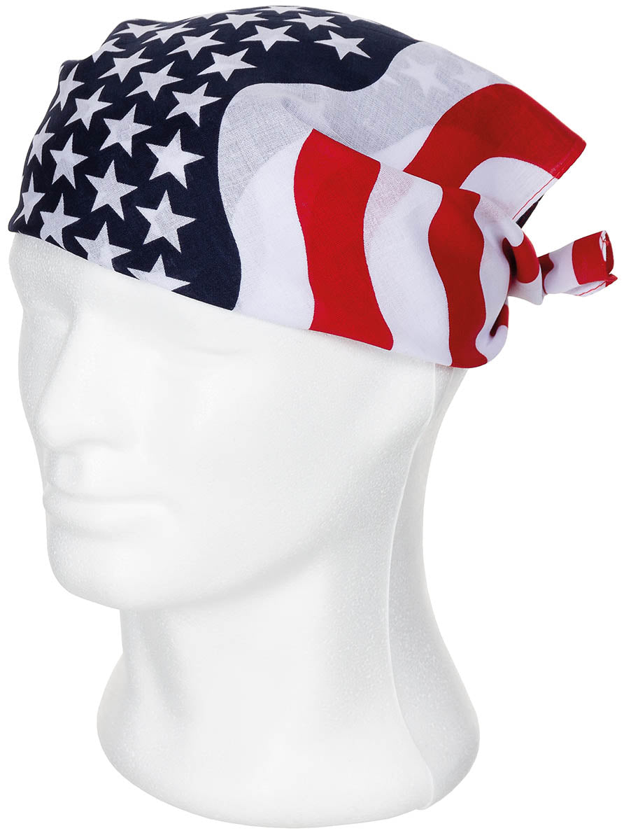 Bandană Stars and Stripes MFH - Bumbac 100%, 55x55 cm