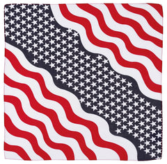 Bandană Stars and Stripes MFH - Bumbac 100%, 55x55 cm