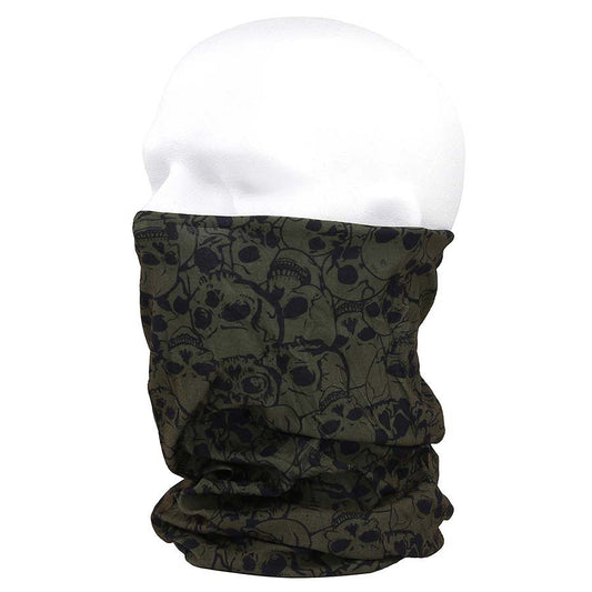 Bandană Tactica Tactical wrap met skull Verde - Rămâi uscat și concentrat