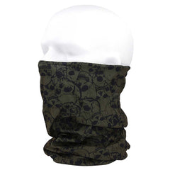 Bandană Tactica Tactical wrap met skull Verde - Rămâi uscat și concentrat