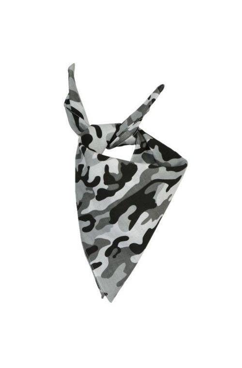 Bandană US Mil-Tec – 100% Bumbac, 53,5 x 53,5 cm, Camuflaj Urban