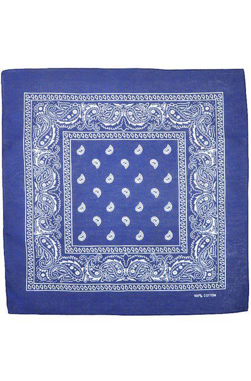 Bandana Western Albastru