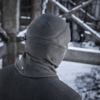 Banderană Tubulară Anatomică M-Tac Polartec - Neagră cu Șnur
