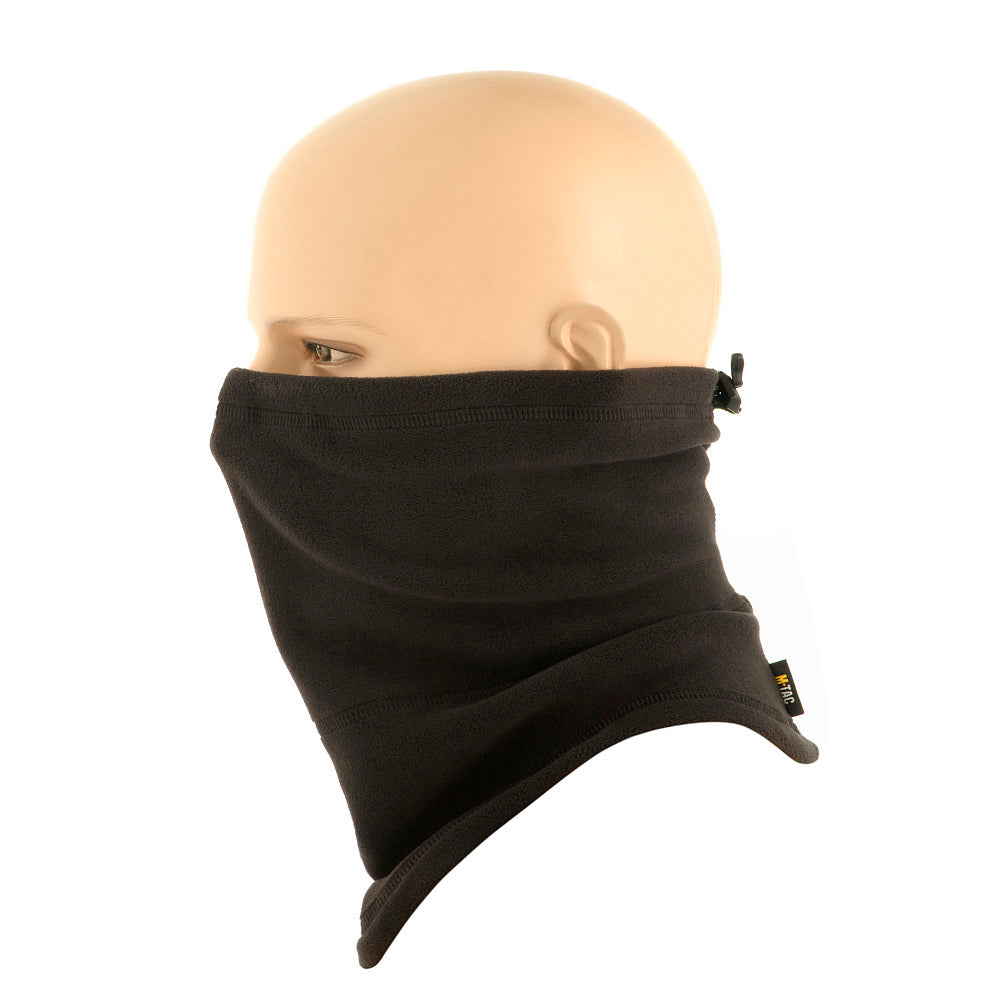 Banderană Tubulară Anatomică M-Tac Polartec - Neagră cu Șnur