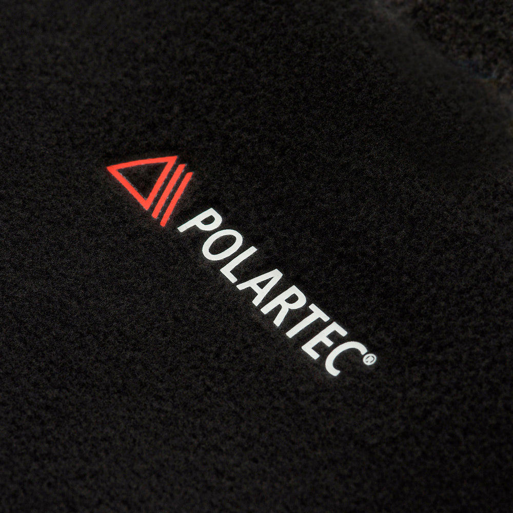 Banderană Tubulară Anatomică M-Tac Polartec - Neagră cu Șnur