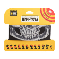 Banderană Tubulară Skull Reaper M-Tac - Multifuncțională Negru