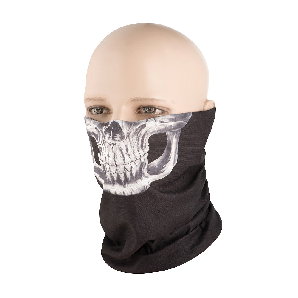 Banderană Tubulară Skull Reaper M-Tac - Multifuncțională Negru
