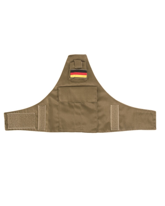 Banderolă Mil-Tec BW – 100% Bumbac, Buzunar cu Arici, Coyote