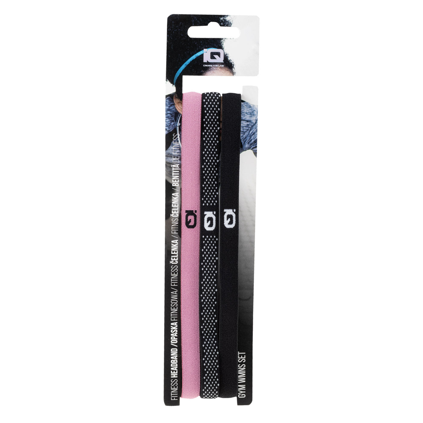 Banderolă Sport GYM WMNS SET IQ CROSS THE LINE - Flexibilă & Respirabilă - 1