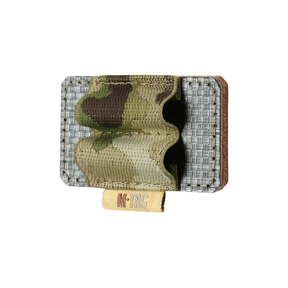 Bandolier M-Tac cu Velcro pentru 2 Cartușe Cal .338 - Multicam