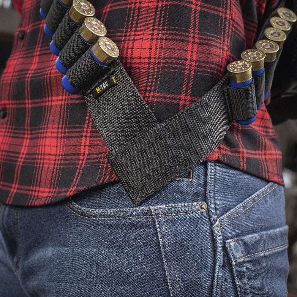 Bandolier Tactic Elite M-Tac - Negru, Acces Rapid Muniție