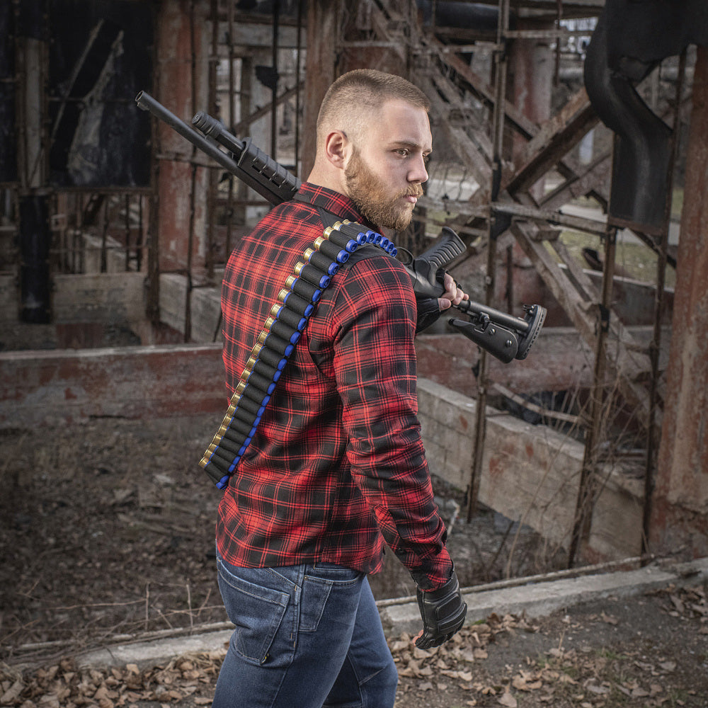 Bandolier Tactic Elite M-Tac - Negru, Acces Rapid Muniție