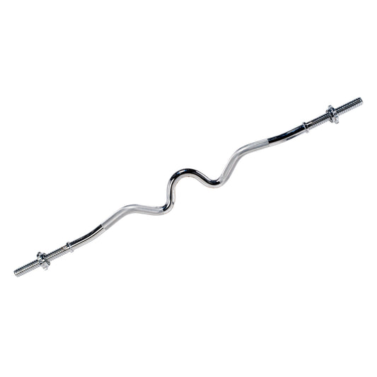 Bară fitness Super Curl 120cm MARTES ESSENTIALS - 200kg Sarcină Maximă - 1
