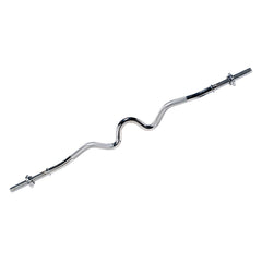 Bară fitness Super Curl 120cm MARTES ESSENTIALS - 200kg Sarcină Maximă - 1