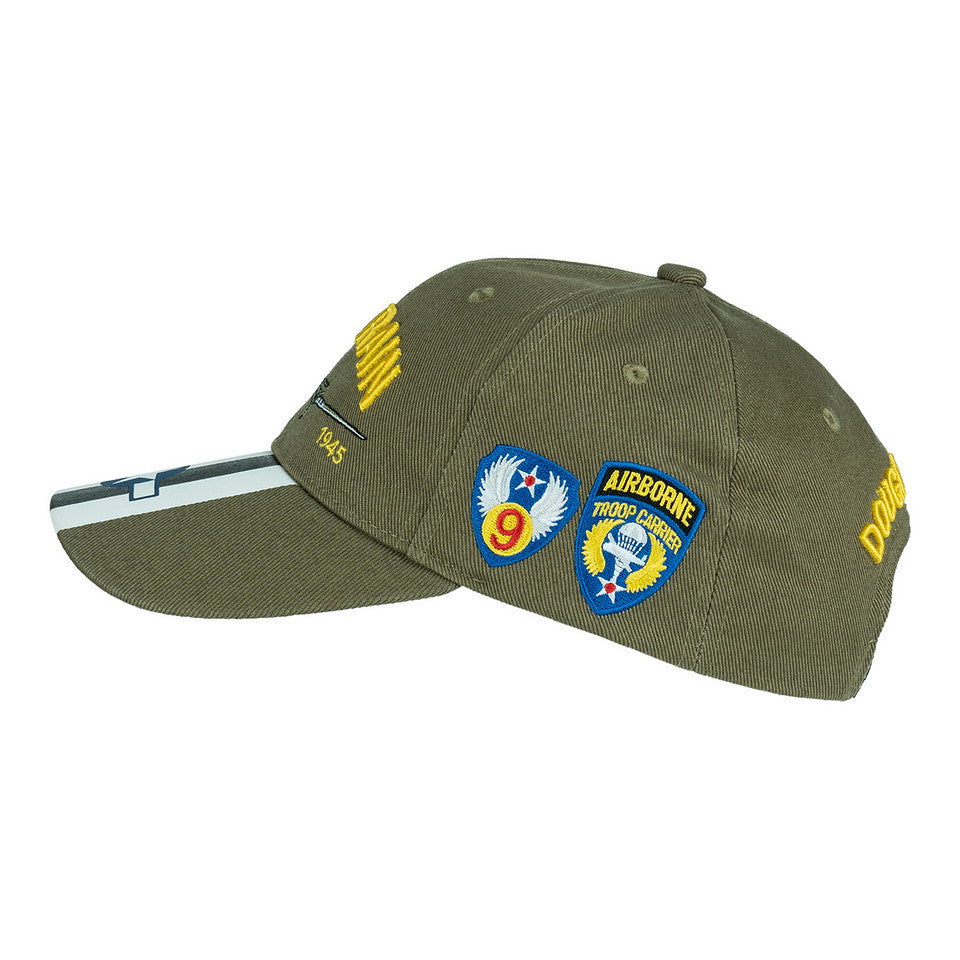 Baseball cap C-47 Skytrain Verde - Stil Autentic și Rezistență