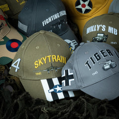 Baseball cap C-47 Skytrain Verde - Stil Autentic și Rezistență