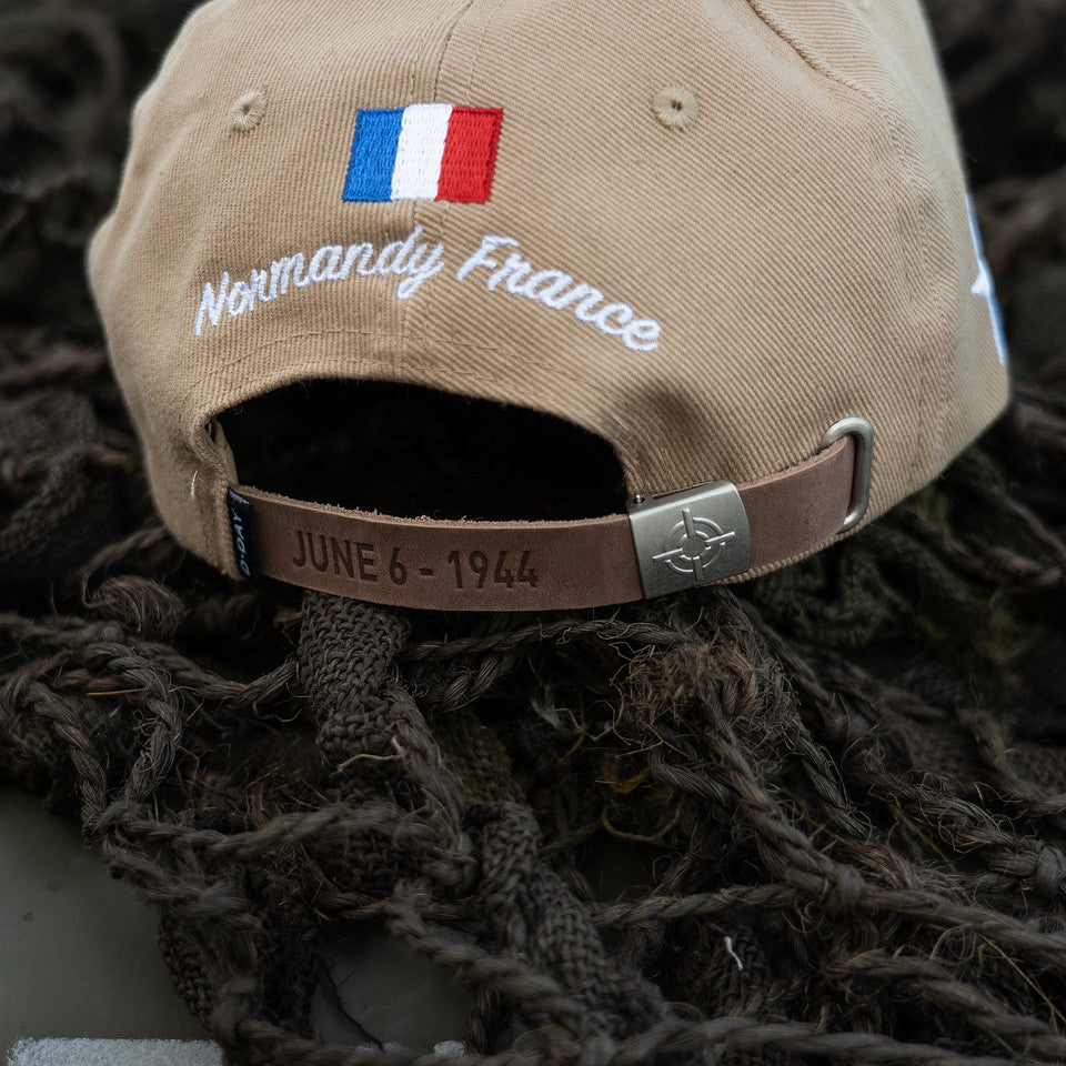 Baseball cap D-Day Normandy Khaki - Onorează Istoria cu Stil