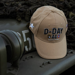Baseball cap D-Day Normandy Khaki - Onorează Istoria cu Stil