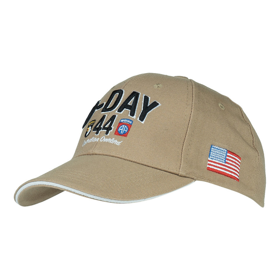 Baseball cap D-Day Normandy Khaki - Onorează Istoria cu Stil