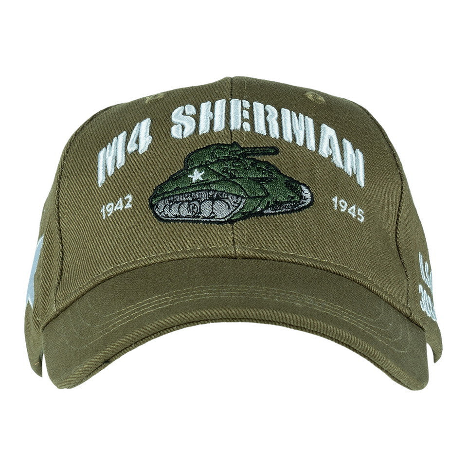 Baseball Cap M4 Sherman Tank Verde - Îmbrățișează Legenda Americană