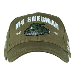 Baseball Cap M4 Sherman Tank Verde - Îmbrățișează Legenda Americană