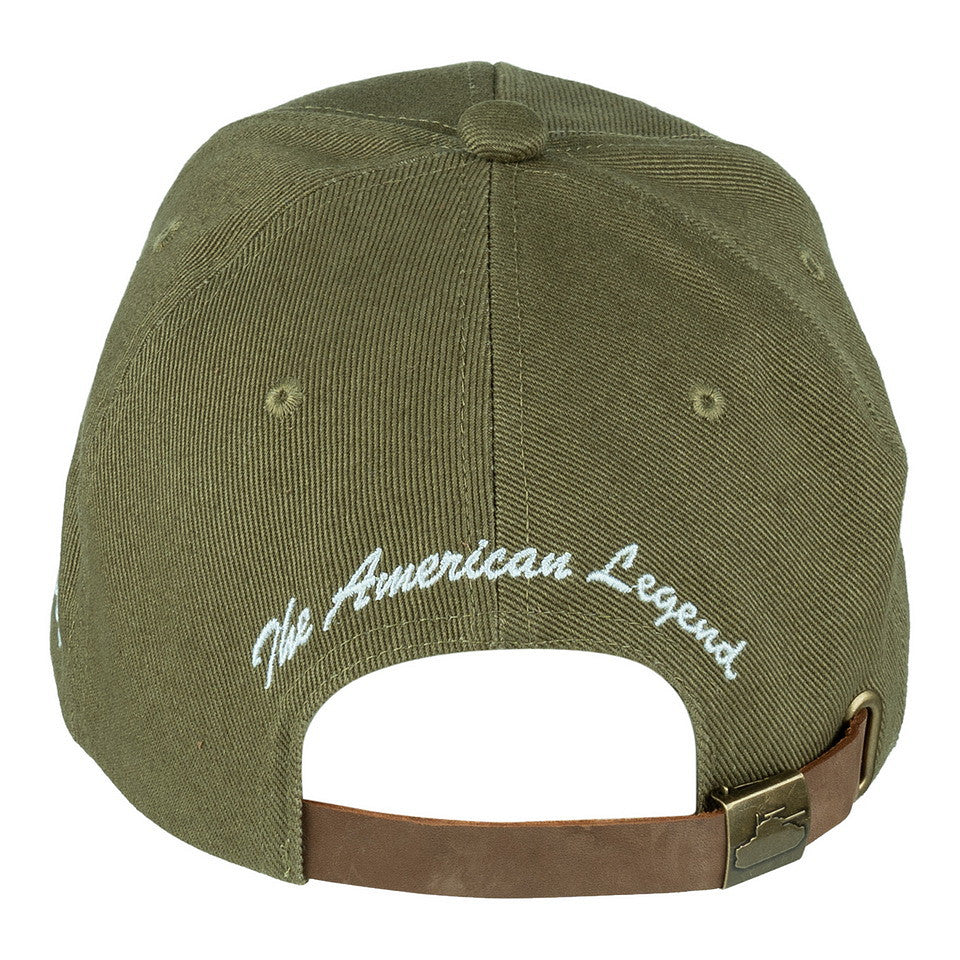 Baseball Cap M4 Sherman Tank Verde - Îmbrățișează Legenda Americană