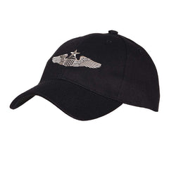 Baseball Cap Senior Pilot Negru - Stil Tactic, Confort Superior