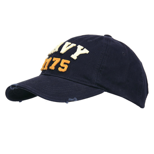 Baseball Cap Stonewashed Navy 1775 Albastru Marin - Stil Autentic și Durabilitate