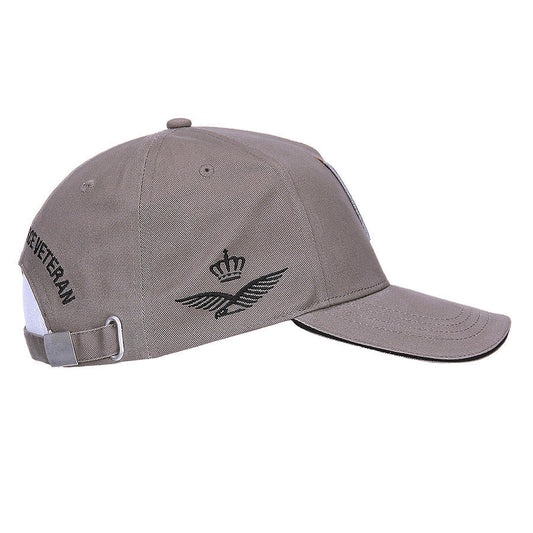 Baseball Cap Veteranen KLu #2 Gri Fostex - Onorează Moștenirea Forțelor Aeriene
