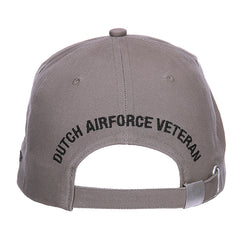 Baseball Cap Veteranen KLu #2 Gri Fostex - Onorează Moștenirea Forțelor Aeriene