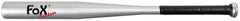 Bâtă baseball American Baseball Aluminiu FoxOutdoor - 26 inch, Mâner cauciucat