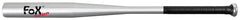 Bată Baseball American Baseball Aluminiu FoxOutdoor - 30 inch, Mâner cauciucat