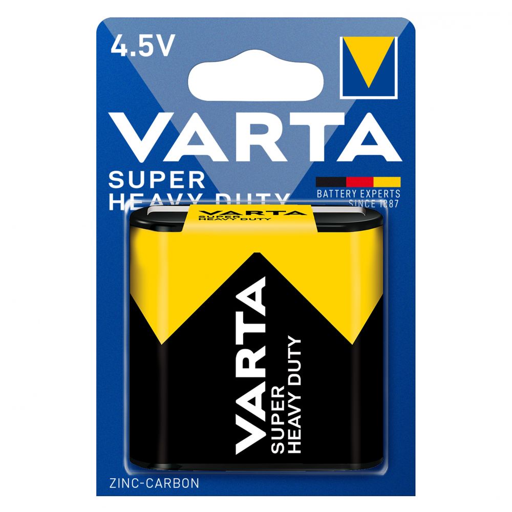 Baterie 3R12 4.5V Varta Super Heavy Duty - Putere Clasic Durabilă - 2