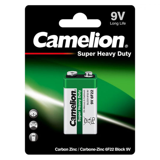 Baterie 9V 6F22 6LR61 Camelion Super Heavy Duty - Putere Constantă - 2
