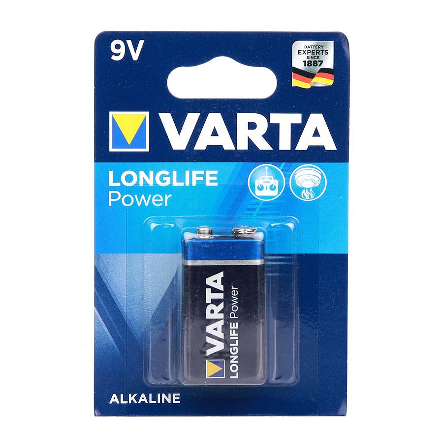 Baterie 9V Varta Blokje - Alimentare Esențială