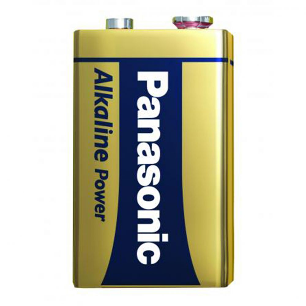 Baterie Alcalina 9V 6F22 Panasonic Alkaline Power - Durată Lungă - 3