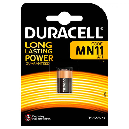 Baterie Alcalină A11 6V Duracell - Durată Lungă, Blister 1 buc - 2